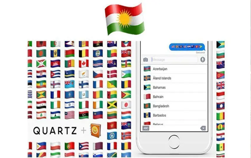 Kampanyaya ‘emoji’ ya Ala Kurdistanê hate destpêkirin