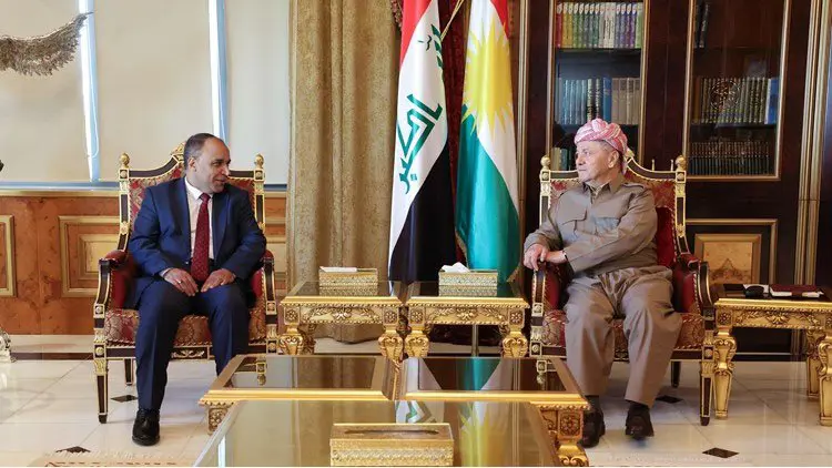 Mesud Barzani, Bağdat’tan gelen heyeti kabul etti