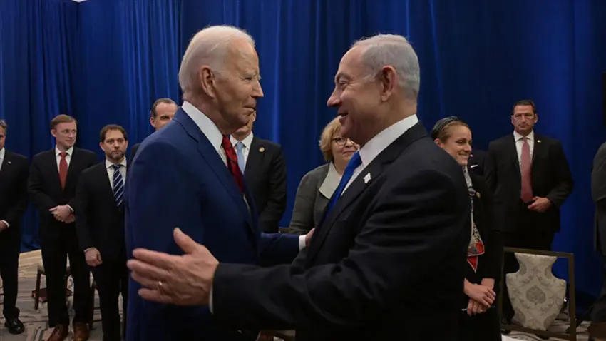Biden ve Netanyahu arasında ‘Gazze’ görüşmesi
