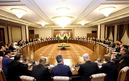 Kürdistan Bölgesi Başkanlığı ile yabancı ülke temsilcileri bir araya geldi