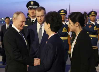 Vladimir Putin, Çin’e gitti