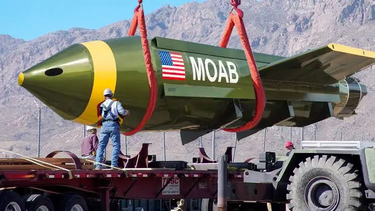 ABD, İsrail'e MOAB bombaları yollayacak