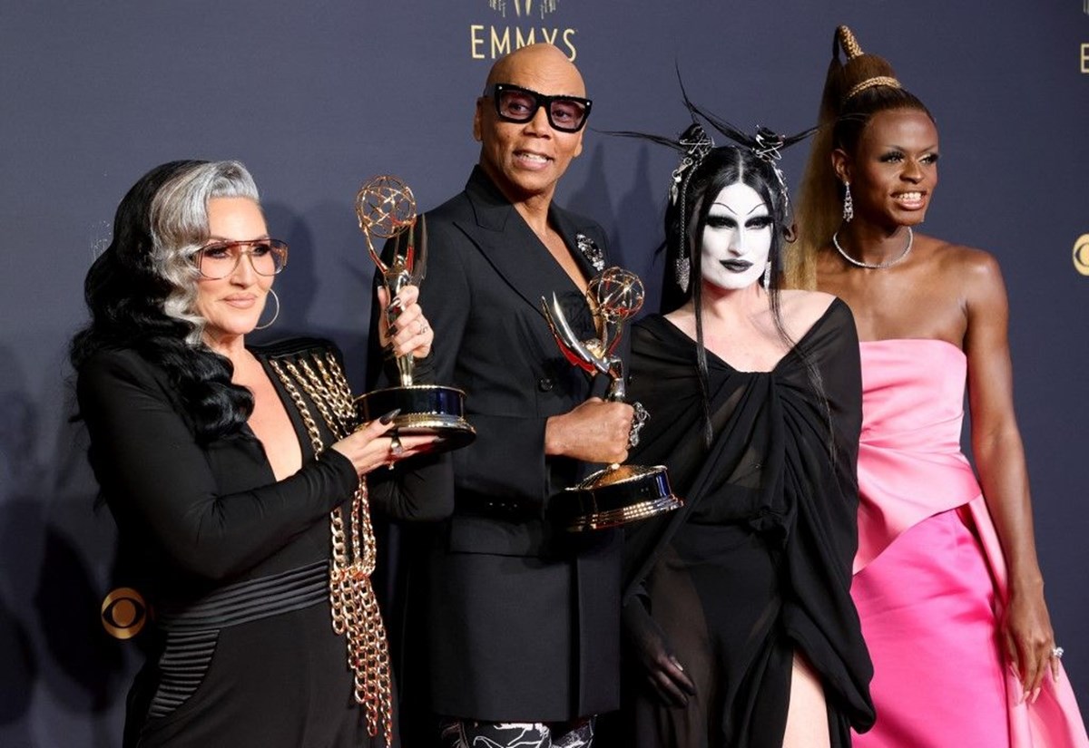 RuPaul aldığı son ödülle Emmy rekoru kırdı!