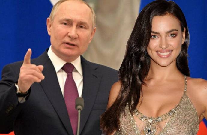 Rus modelden Irina Shayk'tan Putin’e tepki!