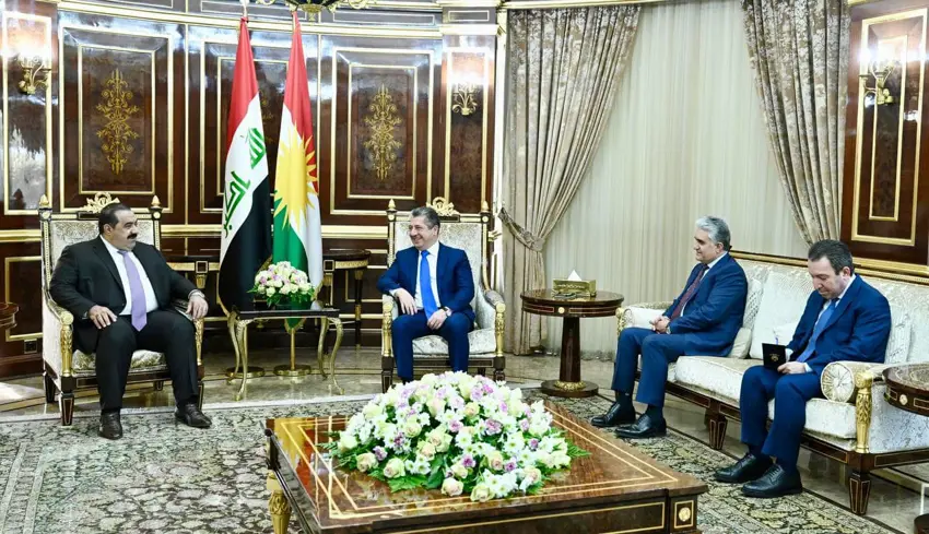 Azim Koalisyonu Başkanı'ndan Mesrur Barzani'ye tebrik