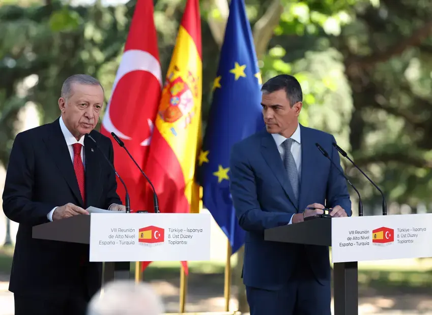 Erdoğan'a İspanya'da Demirtaş ve Kavala sorusu