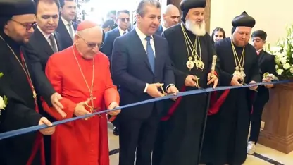 Serokwezîr Barzanî Dêra Ûm Nûr a Enkaweyê vekir