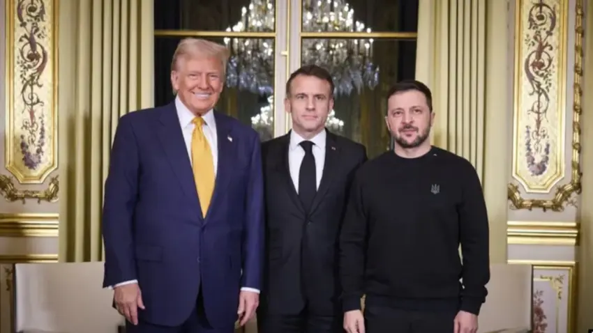 Zelenskyy bi Trump û Macron re bi telefonê axivî