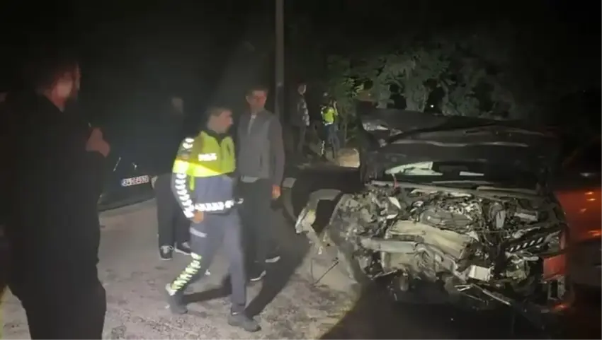 Li Amedê otomobîla ji polîs reviya qeza kir: 7 birîndar