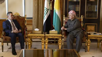 Mesud Barzani ve Bedil Koalisyonu lideri görüştü