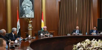 Başkan Mesud Barzani ve ENKS ile Suriye'yi görüştü