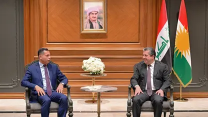 Mesrur Barzani ve Hamid Şetri görüştü