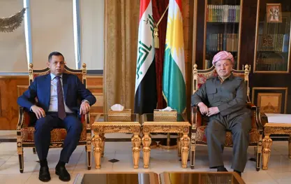 Serok Barzanî pêşwaziya Serokê Îstîxbarata Iraqê kir