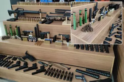 Hêzên asayîşê li bajarê Rihayê gelek sîlihan girt