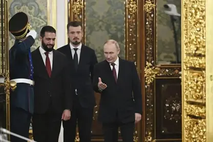 Li Moskowê civîna dîrokî: Pûtîn û Şera pêşeroja têkiliyên Sûriye û rûsyayê nîqaş dikin