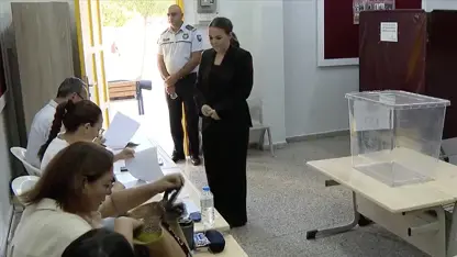 KKTC cumhurbaşkanı seçimi için sandık başında