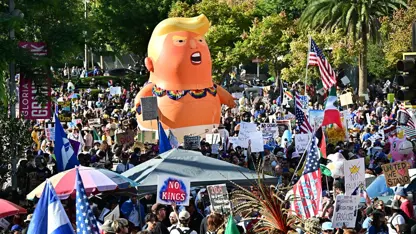 Li Amerîkayê li dijî Trump xwepêşandanên ‘No Kings’ hatin lidarxistin