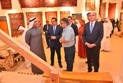 Şandeya Îmaratê serdana Keleha Hewlêrê kir