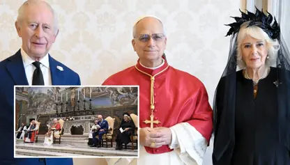 Qralê Brîtanyayê û Papa piştî 491 salan cara yekem bihevre dua kirin