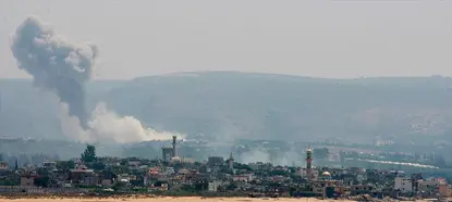 İsrail’da Lübnan’a hava saldırısı!