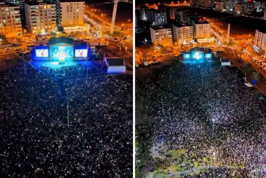 Koma muzîkê ya bi navê “Koma Amed” piştî 30 salan li Amedê konser da