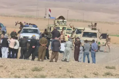 Artêşa Iraqê li Kerkûkê piştgirî da hewldana desteserkirina zeviyên Kurdan