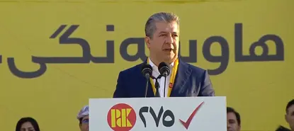 Mesrûr Barzanî: Çiyayên Kurdistanê şahidê xebat û qurbanîdana PDK û Pêşmerge ne