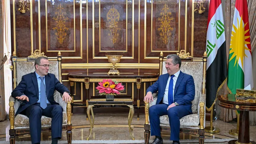 Mesrur Barzani ve Rusya Büyükelçi görüştü