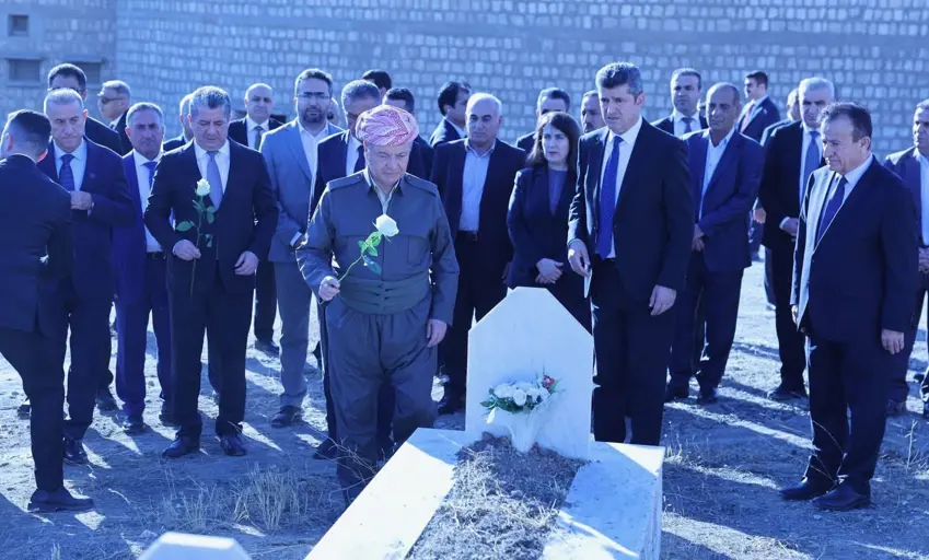 سەرۆك بارزانی سەردانی كەلها نزاركێی کرد