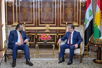 Mesrûr Barzanî û Şêx Nehro Kesnezanî rewşa siyasî ya herêmê û Iraqê nirxandin