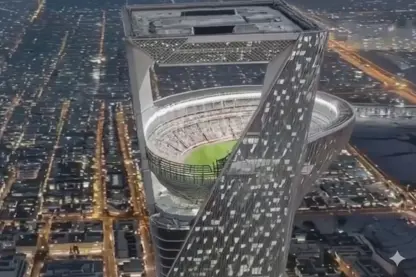 سەعوودیە ئامادەکاری دەکات بۆ درووستکردنی یەکەم "یاریگای ئاسمانی" لە جیهان .