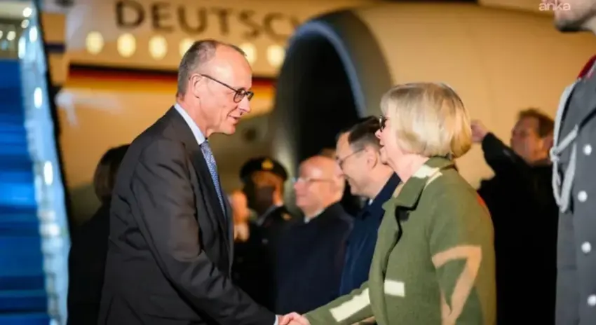 Serokwezîrê Alman Merz li Tirkiyê ye