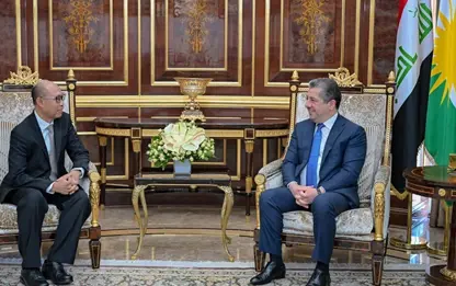 Mesrur Barzani, Endonezya’nın yeni büyükelçisi ile görüştü