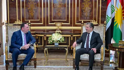 Mesrur Barzani, Çekya Başkonsolosu Kortanek'i kabul etti