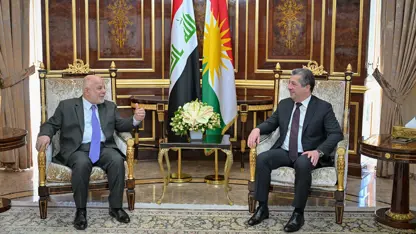 Mesrur Barzani ve Haydar Abadi görüştü