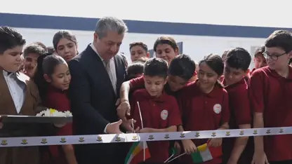 Mesrur Barzani, yeni inşa edilen devlet okullarının açılışını yaptı