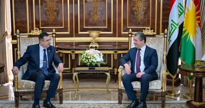 Mesrûr Barzanî pêswazî li Konsulê nû yê Urdinê kir