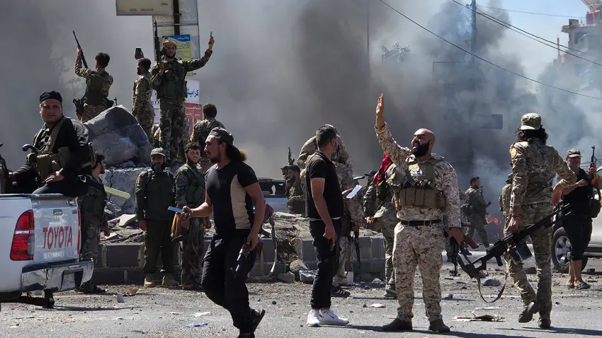 Komên çekdar li Siwêdayê êrîsî hêzên Durziyan kirin