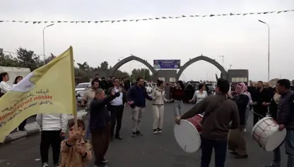 Rojava | Mesrûrê ku hatibû revandin bi dahol û zirne hate pêswazîkirin