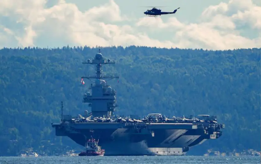 ABD uçak gemisi Ford Karayipler’e ulaştı