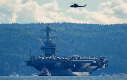 ABD uçak gemisi Ford Karayipler’e ulaştı