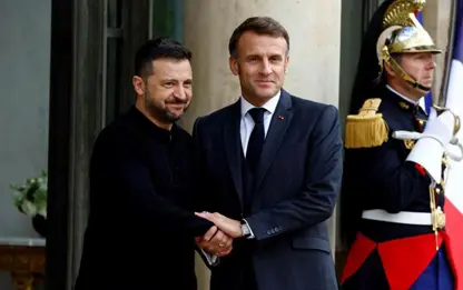 Macron û Zelenskiy peymana 10 salan îmze kirin: Ukrayna 100 balafirên Rafale distîne