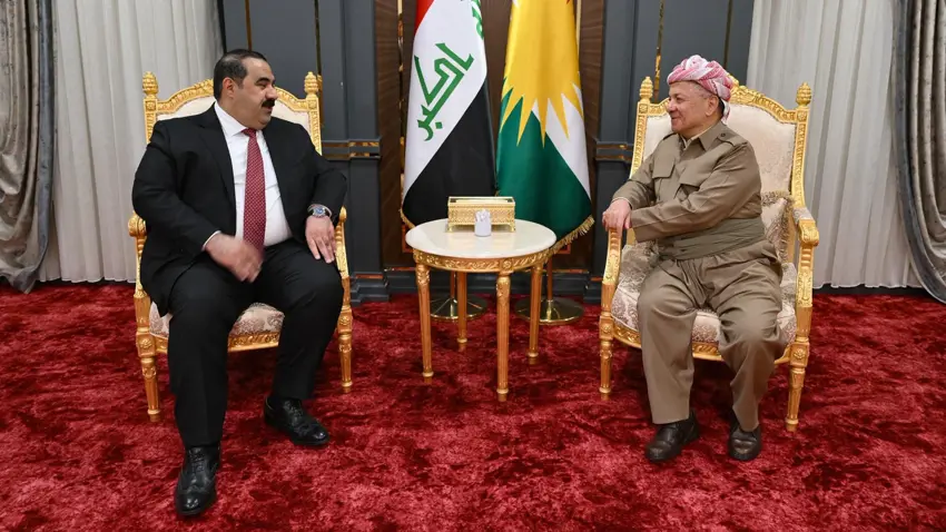 Serok Barzanî bi Musena Samarayî re qonaxa pistî hilbijartinê nîqas kir