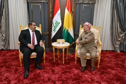 سەرۆک بارزانی لەگەڵ سەرۆکی هاوپەیمانییەتی عەزم کۆدەبێتەوە