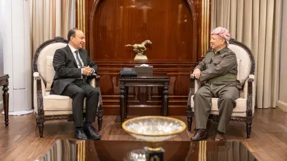 Mesud Barzani ve Osman Baydemir barış sürecini görüştü