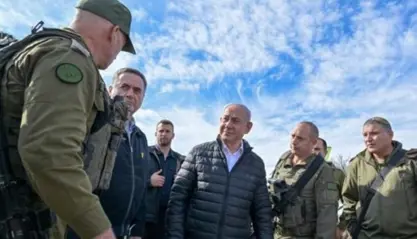 میدیای ئیسرائیلی: ئەمڕۆ نەتانیاهوو و کاتز گەشتێکیان بۆ سووریا ئەنجامداوە