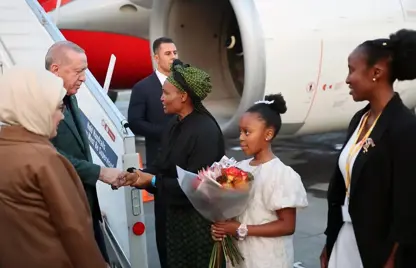 Erdogan bo tevlîbûna civîna G20an çû Komara Afrîka Basûr