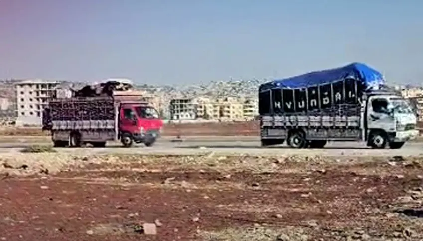 Hejmarek Erebên hawirde ji Efrînê derketin