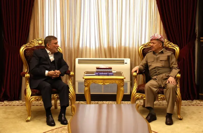 Serok Barzanî pêswaziya Îzzet Sabender kir