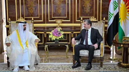 Mesrûr Barzanî bi konsulê nû yê Îmaratê re civiya